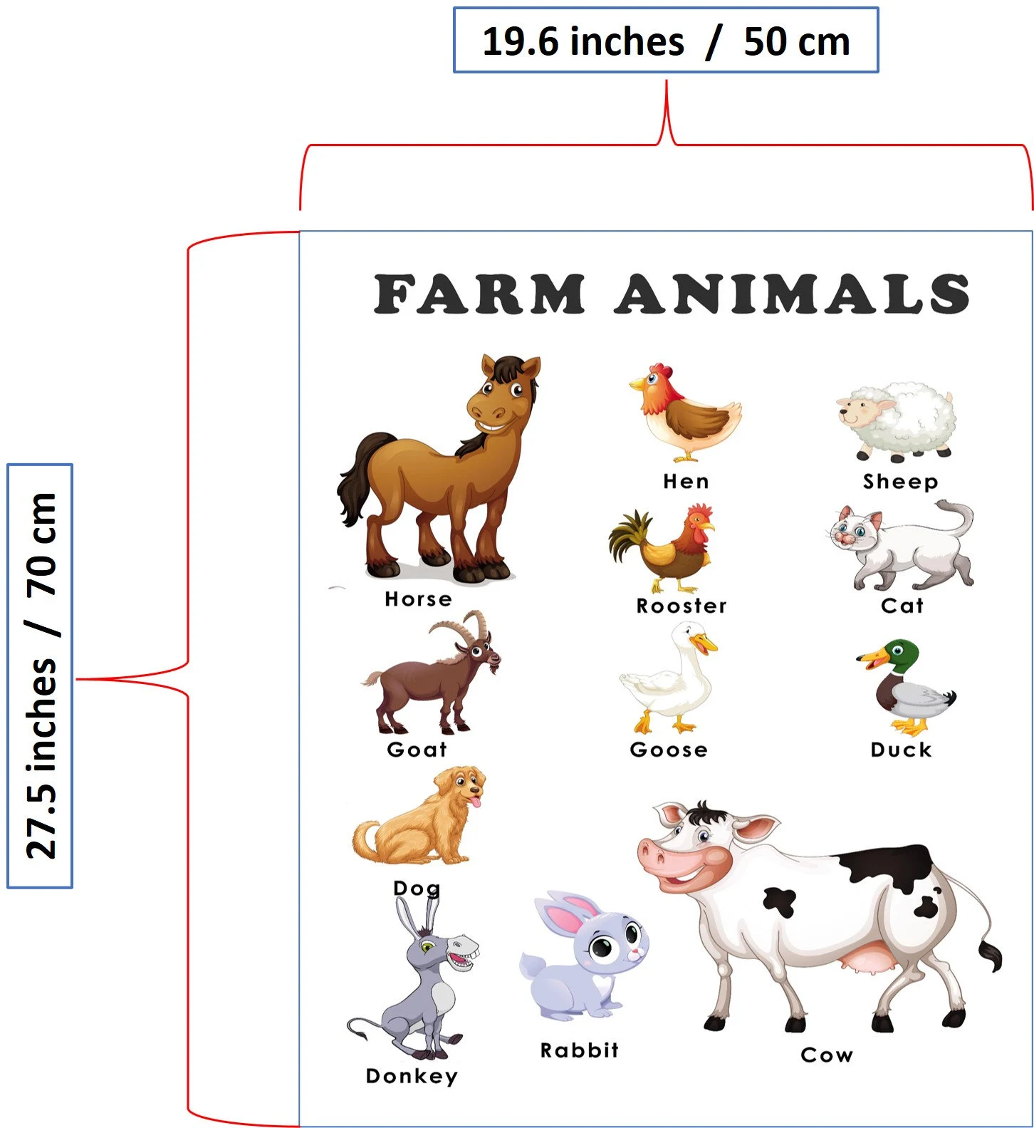 Sea Animals, insects, Wild animals and Farm Animals Printable Set - Image 7